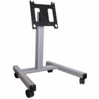 Chief Medium Confidence 3' to 4' Mobile AV Cart - For Displays 32-65" - Black - 32" to 65" Screen Support - 56.70 kg Load Capacity - 54.90" (1394.46 mm) Height x 36.10" (916.94 mm) Width x 25.20" (640.08 mm) Depth - Black - For Display Screen