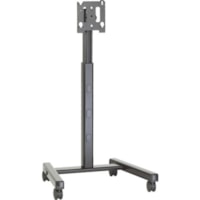 Chief MFC-UB Flat Panel Display Mobile Cart - 125 lb (56699.05 g) Load Capacity - Flat Panel Display Type Supported - Black