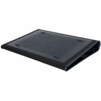 Support de refroidissement Chill Mat AWE55US - jusqu'à 17 po d'écran Taille Ordinateur Portable Support - Noir Targus - jusqu'à 17 po d'écran Taille Ordinateur Portable Support - 2 Ventilateur(s) - Néoprène, Plastique - Noir