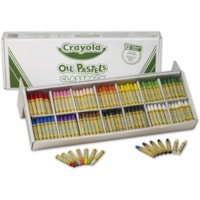 crayon Classpack Crayola - Bleu, Brun, Vert, Orange, Pêche, Rose, Rouge, Violet, Jaune, Vert, Blanc, ... - 336 / boîte