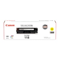 Cartouche toner CRG-118 D'origine Laser - Jaune - 1 chaque Canon - Laser - 1 Unité