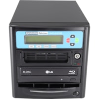 Kanguru 1 Target, Blu-ray Duplicator with Internal Hard Drive - Standalone - 1 x Blu-ray Writer - 8x BD-R, 16x DVD+R, 16x DVD-R, 52x CD-R, 4x DVD+R, 12x DVD-R - 8x BD-RE, 8x DVD+R/RW, 8x DVD-R/RW, 24x CD-RW - USB - 500 GB HDD - 40x CD Read/52x CD Write/24x CD Rewrite8x BD Write/8x BD Rewrite - 16x D