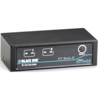 Boîtier de commutation KVM ServSwitch KV7022A Analogique Black Box - 2 Ordinateur(s) - 1 Utilisateur(s) local - 1920 x 1440 - 6 x PS/2 Port - 3 x VGA - Bureau