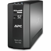 Onduleur ligne interactive Back-UPS - 700 VA/450 W APC by Schneider Electric - Tour - 12 Heure Rechargeable - 3 Minute(s) Veille - 120V Entrée - 120 V AC Sortie - Onde sinoïdale approchée - Port série - USB - 3 x NEMA 5-15R, Surtesion 3 x NEMA 5-15R - 6 x Sortie batterie/surtens