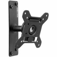 Atdec SD tilt/pan wall mount - Loads up to 17.6lb - VESA 75x75, 100x100 - 40° angle adjustment - Landscape/portrait rotation - 30in arm reach - All mounting hardware included