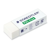 Staedtler Eraser - 1.69" (43 mm) Width x 0.51" (13 mm) Height x 0.75" (19 mm) Depth - 1 / Each - Latex-free, Smudge-free