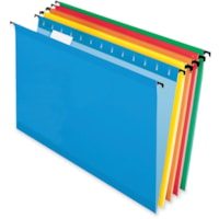 Dossier suspendu SureHook format légal Recyclé Pendaflex - 8 1/2 po (215,90 mm) x 14 po (355,60 mm) - Couleurs de couverture assorties - 10% Recyclé - 20 / boîte