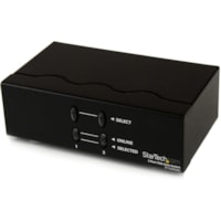 StarTech.com 2 Port VGA Auto Switch - Switch between 2 VGA signals on a single display; features automatic, prioritized switching - vga auto switch - vga auto switcher - 2 port vga switch