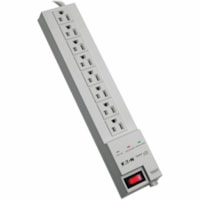 Tripp Lite series Protect It! SK6-6/SPIKEBAR Surge Suppressor - NEMA 5-15P - 8 x NEMA 5-15R - 1.80 kVA - 1200 J - 120 V AC Input - 120 V AC Output - 54.5 kA - 8 ft (2.44 m)