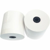 Rouleau de caisse Transfert thermique - Blanc Mcdermid Paper Converters - format 3 po (76,20 mm) x 200 pi (60,96 m) - 1,94 oz (55 g) Poids de Base - Sans BPA, Résistants - Blanc - 50 / boîte