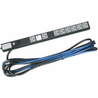 Bloc multiprises PD-815SC-NS Middle Atlantic - NEMA 5-15P - 8 x NEMA 5-15R - 10 pi Cordon - 115 V AC Voltage - Montable en rack