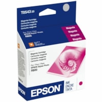 Epson UltraChrome T0543 Original Standard Yield Inkjet Ink Cartridge - Magenta - 1 Pack - 400 Pages