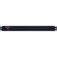 CyberPower PDU15B8R 8-Outlets PDU - Basic - NEMA 5-15P - 8 x NEMA 5-15R - 120 V AC - 1U - Rack-mountable