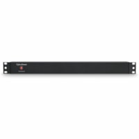 CyberPower PDU PDU15B10R - Basic - NEMA 5-15P - 10 x NEMA 5-15R - 120 V AC - 1U - Vertical - Montable en rack