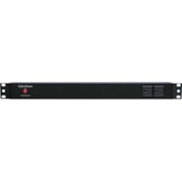 CyberPower Basic PDU15B2F8R 10-Outlets PDU - Basic - NEMA 5-15P - 10 x NEMA 5-15R - 120 V AC - 1U - Vertical - Rack-mountable