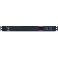 CyberPower Metered PDU15M2F8R 10-Outlets PDU - Metered - NEMA 5-15P - 10 x NEMA 5-15R - 120 V AC - 1U - Vertical - Rack-mountable