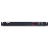 CyberPower PDU15M2F12R 14-Outlets PDU - Metered - NEMA 5-15P - 14 x NEMA 5-15R - 120 V AC - 1U - Vertical - Rack-mountable