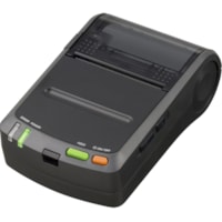 Seiko DPU-S245 Direct Thermal Printer - Monochrome - Portable - Receipt Print - Bluetooth - Battery Included - 1.89" Print Width - 100 mm/s Mono - 203 dpi - 2.28" (58 mm) Label Width