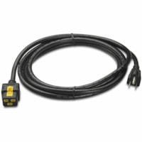 Câble d'alimentation standard AP8750 - 9,8 pi (3 m) APC by Schneider Electric - 120V - Noir - longueur de cordon 9,8 pi (3 m) - NEMA 5-15P - 1 chaque