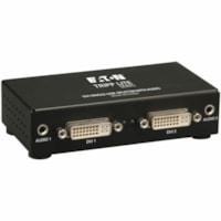 Tripp Lite by Eaton B116-002A TAA/GSA Compliant DVI Splitter - 1920 x 1200 - WUXGA - 1 x 22 x DVI Out 