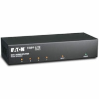 Tripp Lite by Eaton B116-004A TAA/GSA Compliant DVI Splitter - 1920 x 1200 - WUXGA - 1 x 4 - Computer4 x DVI Out 