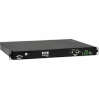 Tripp Lite by Eaton PDUMH20HVATNET PDU Switched ATS 200V - 240V 16A 10 Outlet - Switched - 8 x IEC 60320 C13, 2 x IEC 60320 C19 - 230 V AC - 1U - Vertical - Rack-mountable 