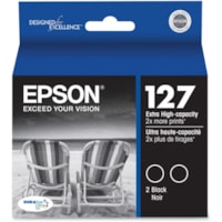 Cartouche jet d'encre DURABrite T127120-D2 D'origine Jet d'encre - Noir - 1 chaque Epson - Jet d'encre - 2 / Unité