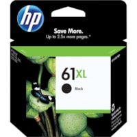 HP 61XL Original Ink Cartridge - Single Pack - Inkjet - High Yield - 430 Pages - Black - 1 Each