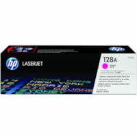 HP 128A (CE323A) Original Laser Toner Cartridge - Single Pack - Magenta - 1 Each - 1300 Pages