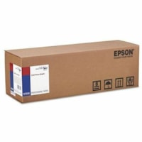 Epson S042313 Cold Press Bright Fine Art Paper - 96 Brightness - 98% Opacity - 17" x 50 ft - 340 g/m² Grammage - Textured, Matte - Acid-free, Lignin-free, Chlorine-free - Bright White