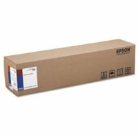 Epson S042334 Hot Press Bright Fine Art Paper - 90 Brightness - 98% Opacity - 24" x 50 ft - 330 g/m² Grammage - Smooth, Matte - Acid-free, Lignin-free, Chlorine-free - Bright White