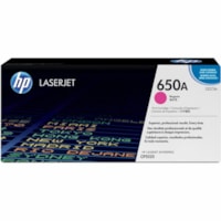 Cartouche toner 650A (CE273A) D'origine Laser - Packet unique - Magenta - 1 chaque HP - 15000 pages