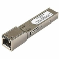 Netgear ProSafe AGM734 SFP Module - For Data Networking - 1 x RJ-45 1000Base-T LAN - Twisted PairGigabit Ethernet - 1000Base-T0.10 km Maximum Distance