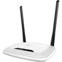 TP-LINK TL-WR841N Wireless N300 Home Router - Single Band - 2.40 GHz ISM Band - 2 x Antenna(2 x External) - 37.50 MB/s Wireless Speed - 4 x Network Port - 1 x Broadband Port - Fast Ethernet - Desktop