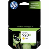 HP 920XL Original High Yield Inkjet Ink Cartridge - Yellow - 1 / Pack - 700 Pages