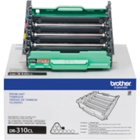 Brother DR310CL Replacement Drum - Laser Print Technology - 25000 - Black - 1 Each