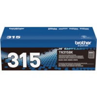 Brother - Cartouche toner TN315BK D'origine Laser - Noir - 1 chaque - 6000 Pages