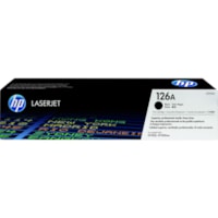 HP 126A (CE310A) Original Standard Yield Laser Toner Cartridge - Single Pack - Black - 1 Each - 1200 Pages