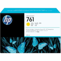 HP 761 (CM992A) Original Inkjet Ink Cartridge - Single Pack - Yellow - 1 / Each - 400 mL