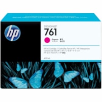 HP 761 (CM993A) Original Inkjet Ink Cartridge - Single Pack - Magenta - 1 Each - Inkjet - 1 / Each