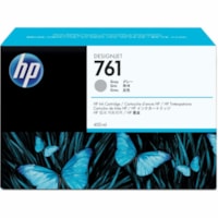 HP 761 (CM995A) Original Inkjet Ink Cartridge - Single Pack - Gray - 1 Each - 400 mL