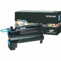 Lexmark - Cartouche toner C792A1CG D'origine Laser - Cyan - 1 chaque - 6000 Pages