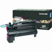 Lexmark - Cartouche toner C792X1MG D'origine Laser - Magenta - 1 chaque - 20 000 pages