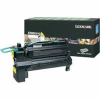 Lexmark - Cartouche toner X792X1YG D'origine Laser - Jaune - 1 chaque - 20 000 pages