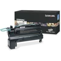 Cartouche toner X792X2KG D'origine Long durée Rendement Laser - Noir - 1 chaque Lexmark - 20 000 pages