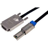 Axiom Mini-SAS to SAS Cable HP Compatible 1m - 419570-B21 - 3.3 ft Mini-SAS/SAS Data Transfer Cable - First End: 1 x Mini-SAS - Male - Second End: 1 x SAS - Male