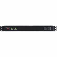 CyberPower Rackbar Surge Suppressor RM 1U RKBS15S2F12R 15A 14-Outlet - 14 x NEMA 5-15R - 3600 J - 120 V AC Input - 120 V AC Output - 15 ft (4.57 m)