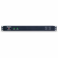 CyberPower Rackbar Surge Suppressor RM 1U RKBS20S2F10R 20A 12-Outlet - 12 x NEMA 5-20R - 1800 J - 120 V AC Input - 120 V AC Output - 15 ft (4.57 m)