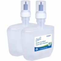 Scott Green Certified Foam Hand Soap - Foam - 1.27 quart (1200 mL) - Applicable on Hand - Dye-free, Fragrance-free - 2 / Carton