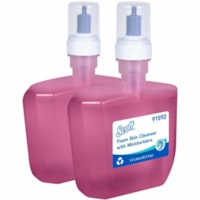 Scott Foam Hand Soap with Moisturizers - Foam - 1.20 L - Floral - Hands-free Dispenser - For All Skin - Moisturising - 2 / Carton